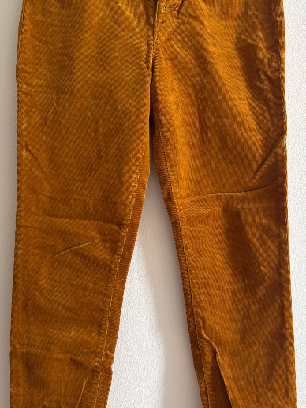 J. Crew woman’s Corduroy Pants in Mustard Brown